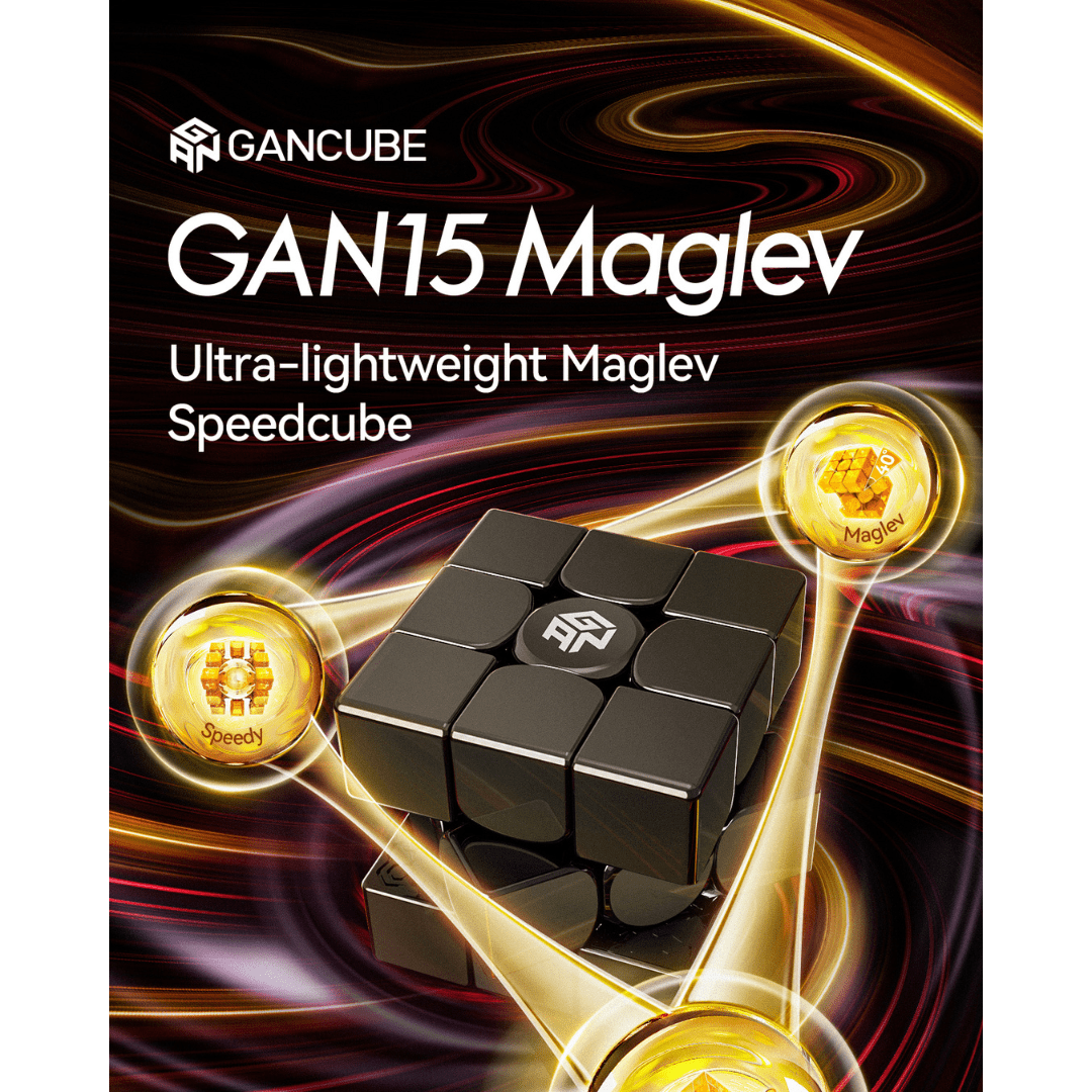 [Pre Order] - Gan 15 magnetic 3x3 speedcube Maglev UV