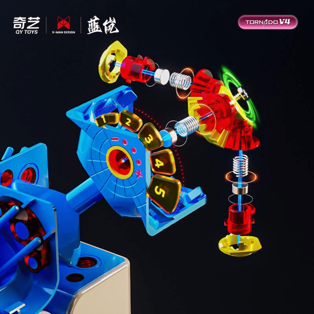 Qiyi Tornado V4 Flagship Lanlan Limited edition