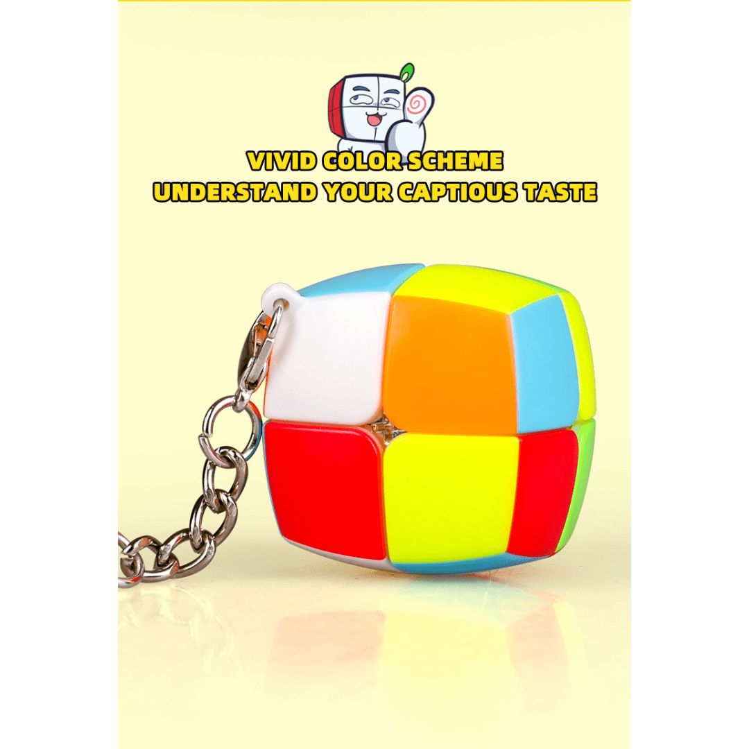 Qiyi Mini 2x2 Keychain Speedcube