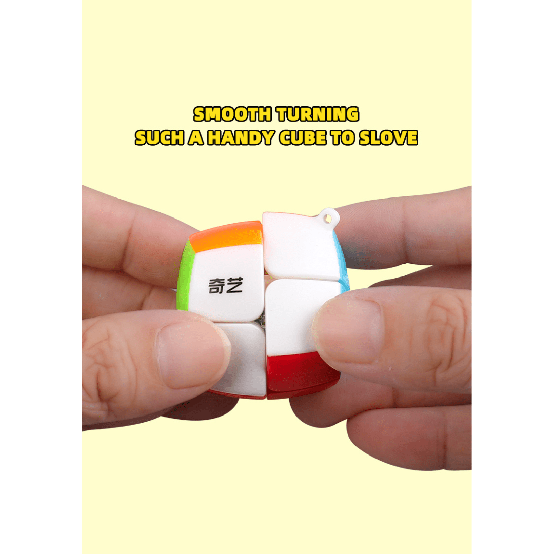 Qiyi Mini 2x2 Keychain Speedcube