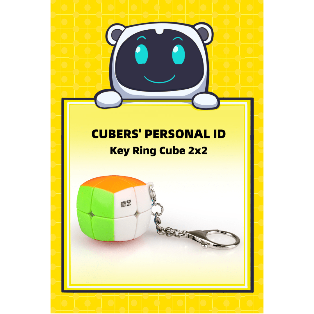 Qiyi Mini 2x2 Keychain Speedcube