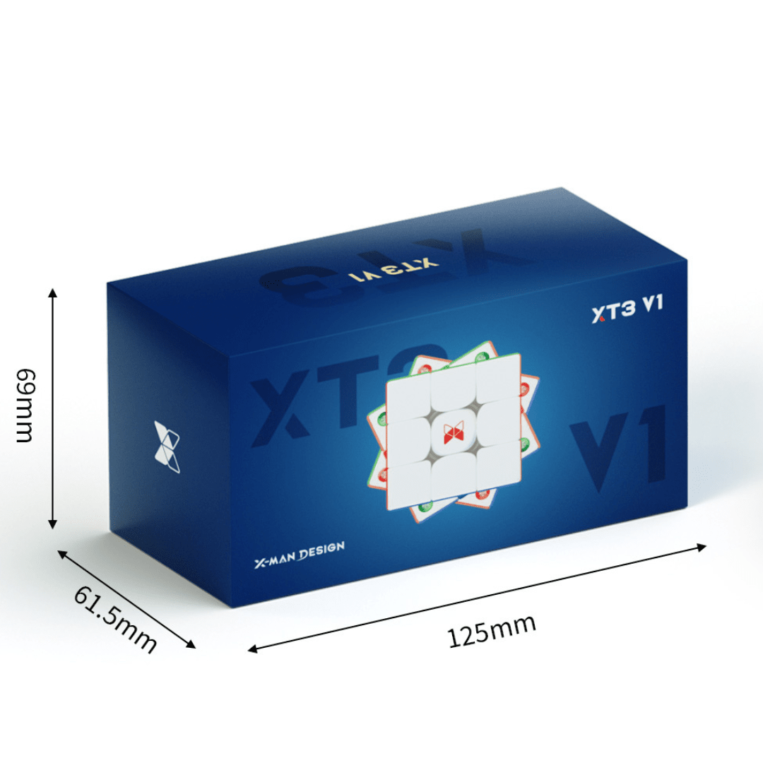 [Pre Order] - Qiyi XMD XT3 V1 FLAGSHIP 3x3 magnetic speedcube